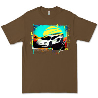 Cacao Lam borghini Aventador SVJ gift Premium Tee - lanVoArt