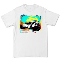 White Lam borghini Aventador SVJ gift Premium Tee - lanVoArt