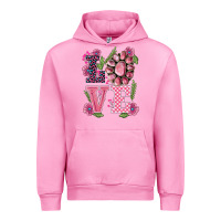 Fuchsia Pink walentine's day love gemstones Urban Hoodie - BarkalooDesign
