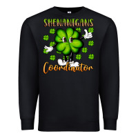 Black shenanigans coordinator st patrick s day artiststas Premium Sweatshirt - Artiststas