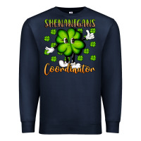 Navy shenanigans coordinator st patrick s day artiststas Premium Sweatshirt - Artiststas
