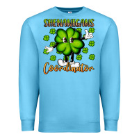Ocean Blue shenanigans coordinator st patrick s day artiststas Premium Sweatshirt - Artiststas