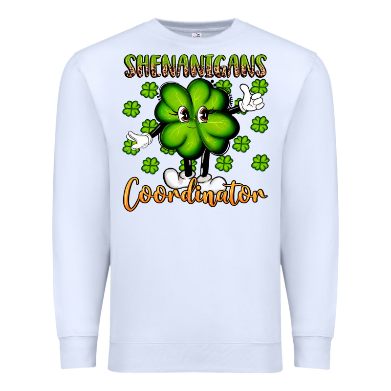 Shenanigans Coordinator St Patrick S Day Artiststas Premium Sweatshirt by Artiststas | Teevron