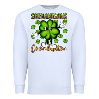 White shenanigans coordinator st patrick s day artiststas Premium Sweatshirt - Artiststas