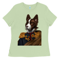 Matcha Pet Portraits, Custom Pet Portraits, Renaissance Pet Portraits, Ladies Tee - RanaPortraitStore