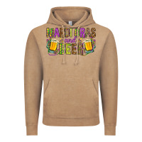 Vintage Coffee Mardi Gras and beer Vintage Hoodie - HowdyJamesFarm