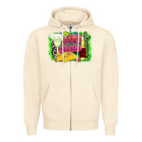 Sandshell Lets Fiesta Zipper Hoodie - CowhideDigitalArt