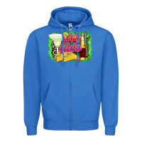 True Royal Lets Fiesta Zipper Hoodie - CowhideDigitalArt