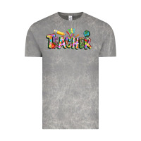 Cloud Rock Autism Teacher Vintage Tee - NancyCooperArtShop