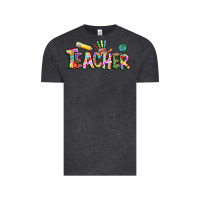 Vintage Black Autism Teacher Vintage Tee - NancyCooperArtShop