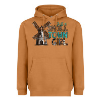 Meerkat just a small town girl Heavyweight Hoodie - SublimationCraftShop