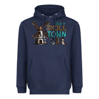 Navy just a small town girl Heavyweight Hoodie - SublimationCraftShop