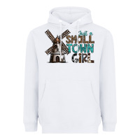 White just a small town girl Heavyweight Hoodie - SublimationCraftShop