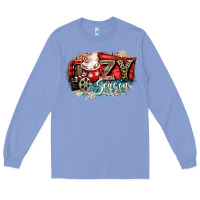 Colony Blue cozy season Long Sleeve Tee - CowGirlArtShop