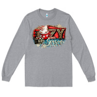 Heather Grey cozy season Long Sleeve Tee - CowGirlArtShop