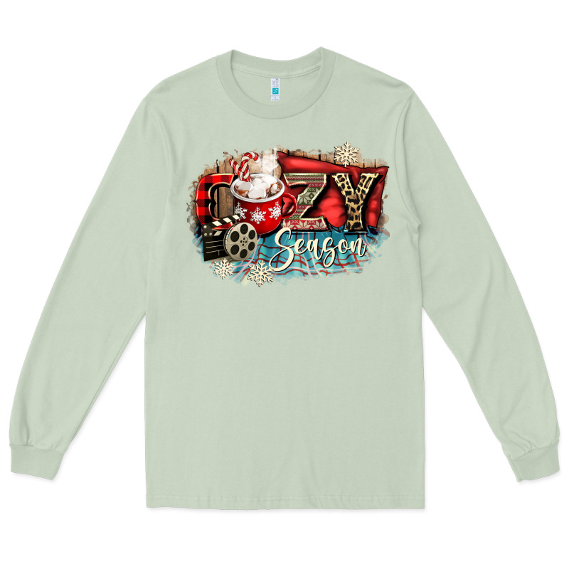 Cozy Season Long Sleeve Tee by CowGirlArtShop | Teevron