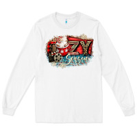 White cozy season Long Sleeve Tee - CowGirlArtShop