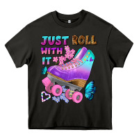 Asphalt just roll with it Heavy Core Tee - BundleAndBundleShop