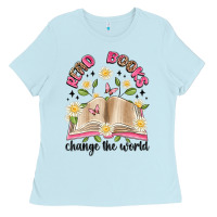 Baby Blue read books change the world artiststas Ladies Tee - Artiststas