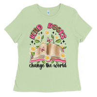 Matcha read books change the world artiststas Ladies Tee - Artiststas