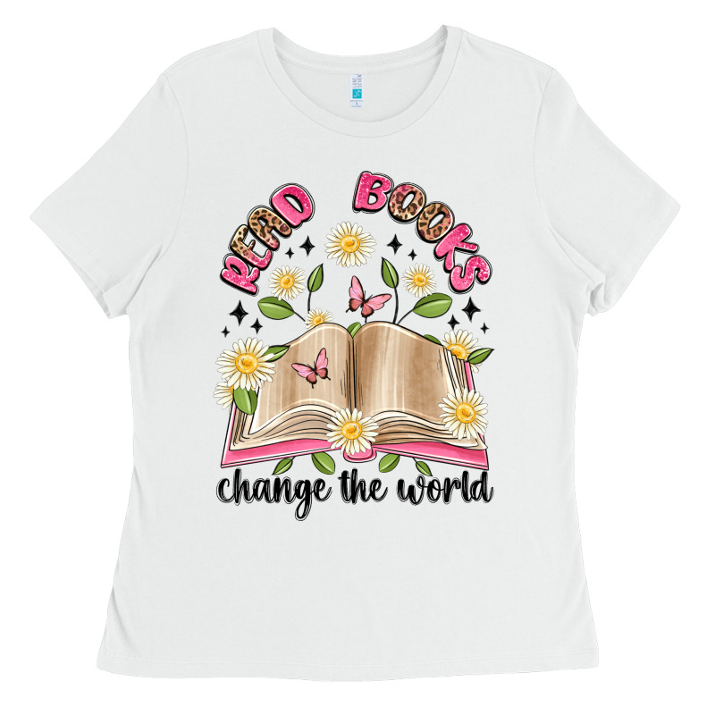 Read Books Change The World Artiststas Ladies Tee by Artiststas | Teevron