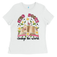 White read books change the world artiststas Ladies Tee - Artiststas