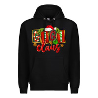 Black Christmas Gigi Claus Premium Hoodie - FaDigitalArtStudio