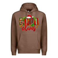 Chestnut Christmas Gigi Claus Premium Hoodie - FaDigitalArtStudio