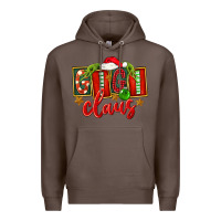 Coffee Christmas Gigi Claus Premium Hoodie - FaDigitalArtStudio