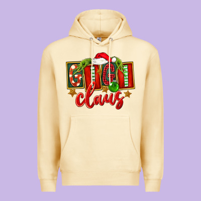 Christmas Gigi Claus Premium Hoodie Designed By Fadigitalartstudio