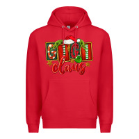 Red Christmas Gigi Claus Premium Hoodie - FaDigitalArtStudio