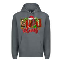 Rock Christmas Gigi Claus Premium Hoodie - FaDigitalArtStudio