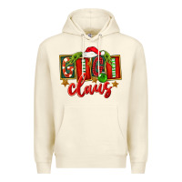 Sandshell Christmas Gigi Claus Premium Hoodie - FaDigitalArtStudio