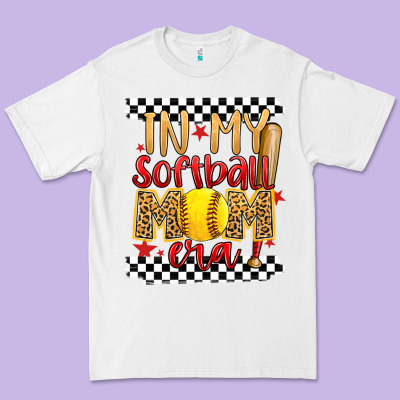 In My Softball Mom Era Premium Tee Designed By Artiststas