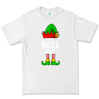 White Boss Elf Matching Family Christmas Premium Tee - lanVoArt