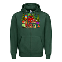 Sports Green it's The Most Wonderful Time of the year Zipper Hoodie - CowhideDigitalArt