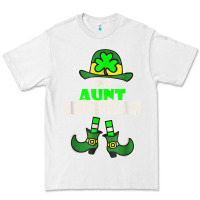 White funny the aunt irish leprechaun st patricks day gift t shirt Premium Tee - lanVoArt