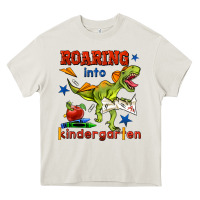 Cream roaring into kindergarten Heavy Core Tee - BundleAndBundleShop
