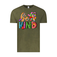Vintage Olive Autism be kind Vintage Tee - NancyCooperArtShop