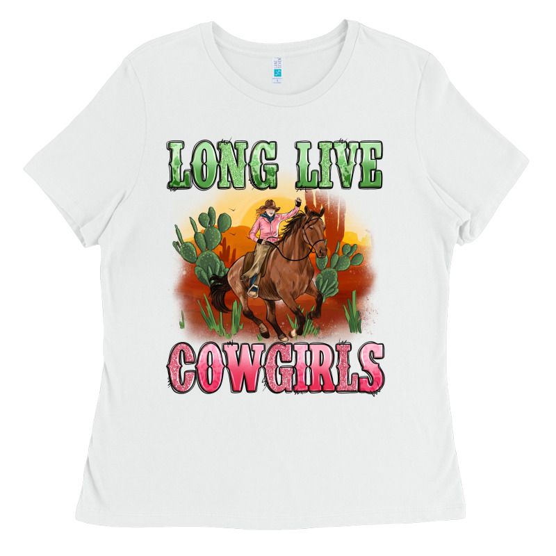 Long Live Cowgirls Artiststas Ladies Tee by Artiststas | Teevron