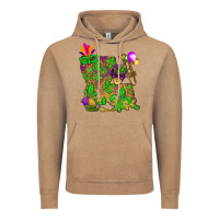 Vintage Coffee Louisiana Map Mardi Gras Vintage Hoodie - HowdyJamesFarm