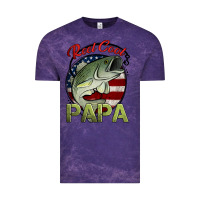 Cloud Purple reel cool papa fishing Vintage Tee - Jasminsmagicworld