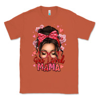 Copper one loved mama messy bun Classic Tee - texasbilliewilder