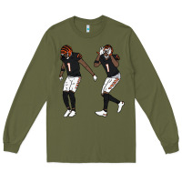 Army Green jamarr chase griddy kids  gift Long Sleeve Tee - lanVoArt