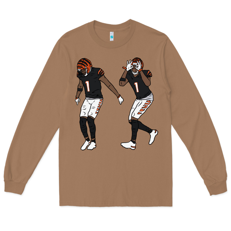 Jamarr Chase Griddy Kids  Gift Long Sleeve Tee by lanVoArt | Teevron