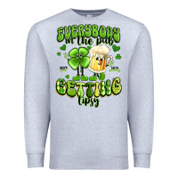 Heather Grey everybody in the pub getting tipsy artiststas Premium Sweatshirt - Artiststas