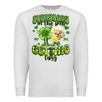 Oatmeal Heather everybody in the pub getting tipsy artiststas Premium Sweatshirt - Artiststas