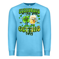 Ocean Blue everybody in the pub getting tipsy artiststas Premium Sweatshirt - Artiststas