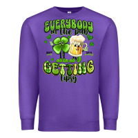Purple everybody in the pub getting tipsy artiststas Premium Sweatshirt - Artiststas