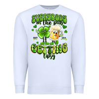 White everybody in the pub getting tipsy artiststas Premium Sweatshirt - Artiststas